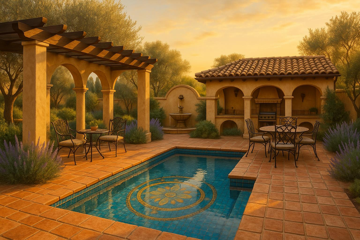 tdoor kitchen tranes